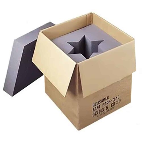 Mil spec fastpack box engineered for military standard packaging