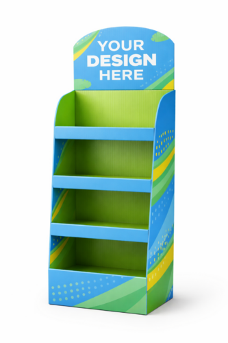 customizable color printed display