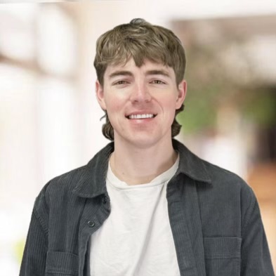Adam Stevens about page photo with background